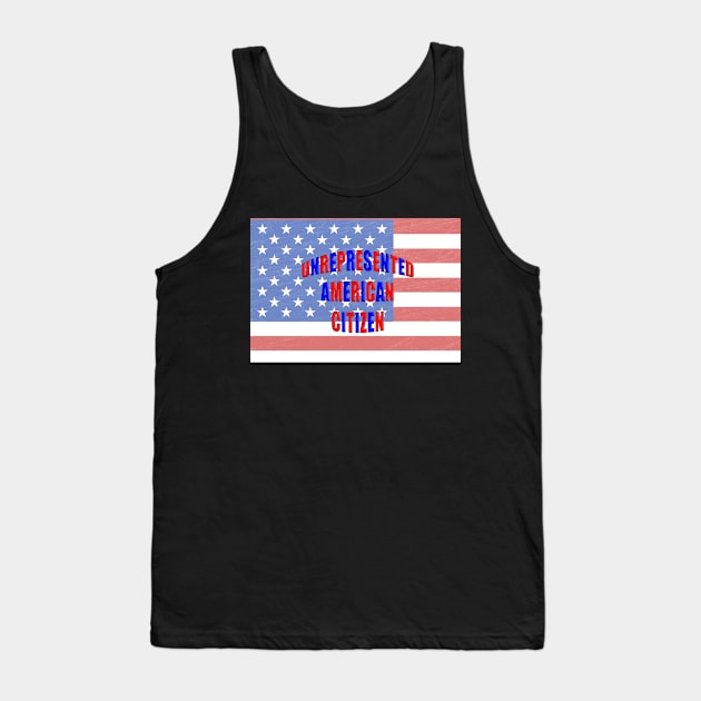 UNREPRESENTED AMERICAN CITIZEN Tank Top by Roly Poly Roundabout